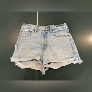 Curve Love Mom Short in Light Wash